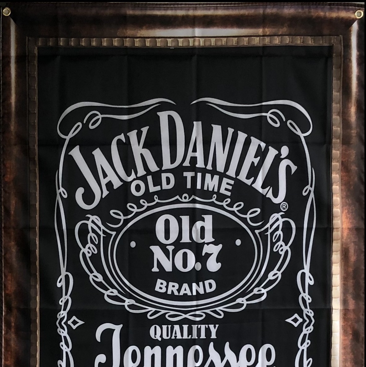 ★店内装飾仕様★ J08 JACK DANIEL’S ジャックダニエル旗 インテリア ガレージ雑貨 アメリカ雑貨 パブグッズ バー フラッグ アンティークの画像5