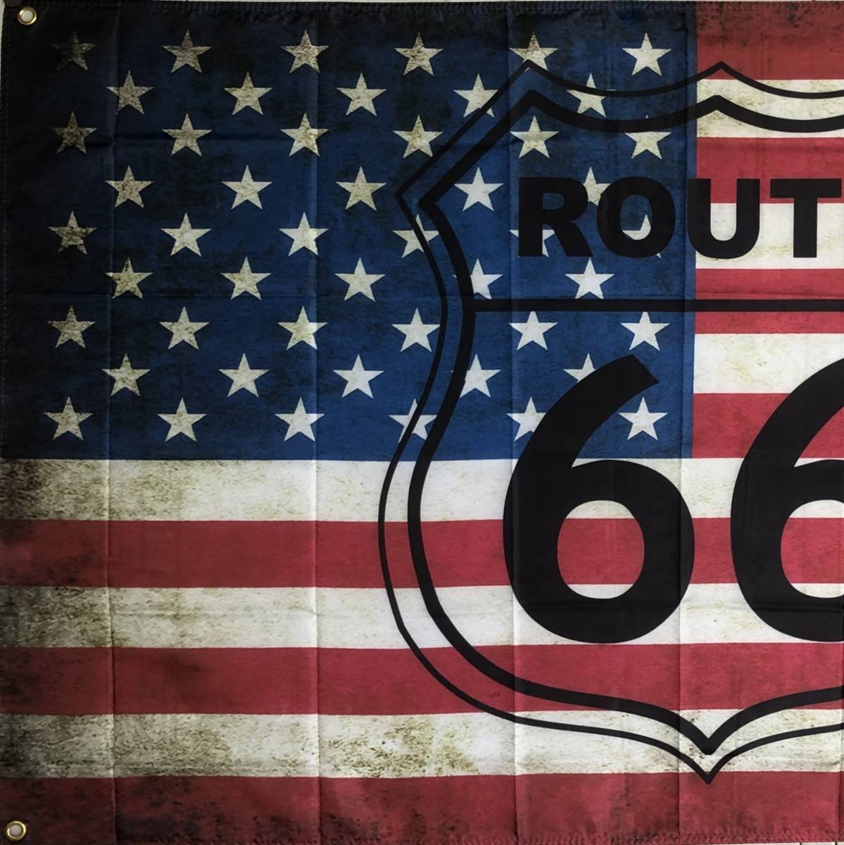 ルート66旗 Route66 R51 ルートフラッグ バナーフラッグ ハーレーダビッドソン 旗看板 ガレージ 雑貨 アメリカン USA雑貨の画像7