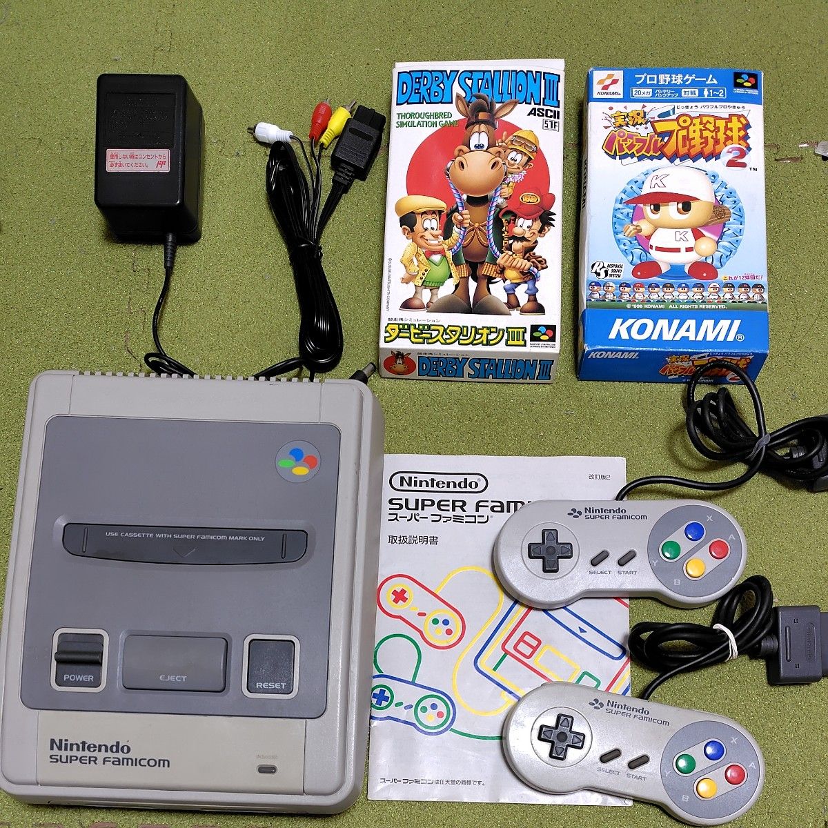 動作確認済】スーパーファミコン 本体 ソフト セット 任天堂 動作確認済】スーパーファミコン 本体 ソフト セット 任天堂