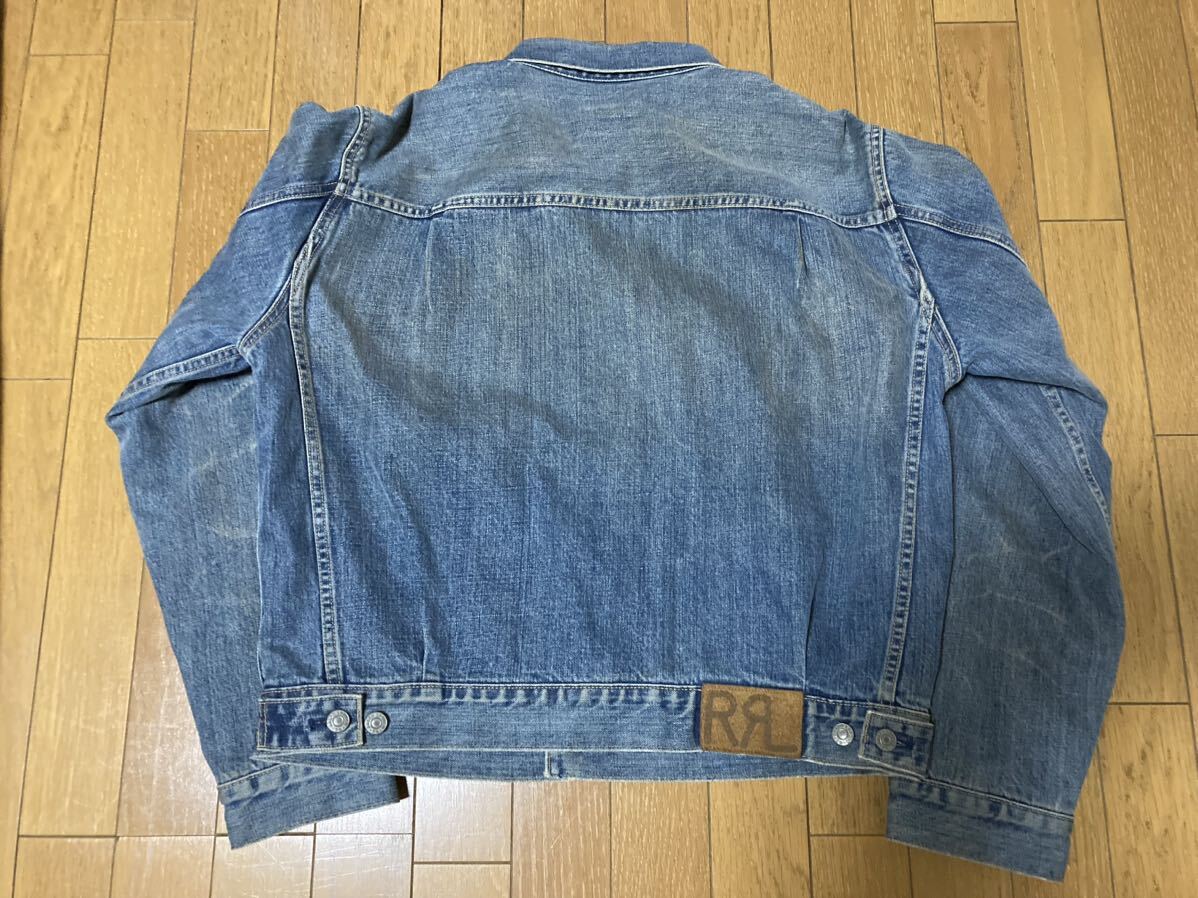 RRL 2nd デニムジャケット L セカンド ブランケット 507XX ラルフローレン ビンテージ_画像6