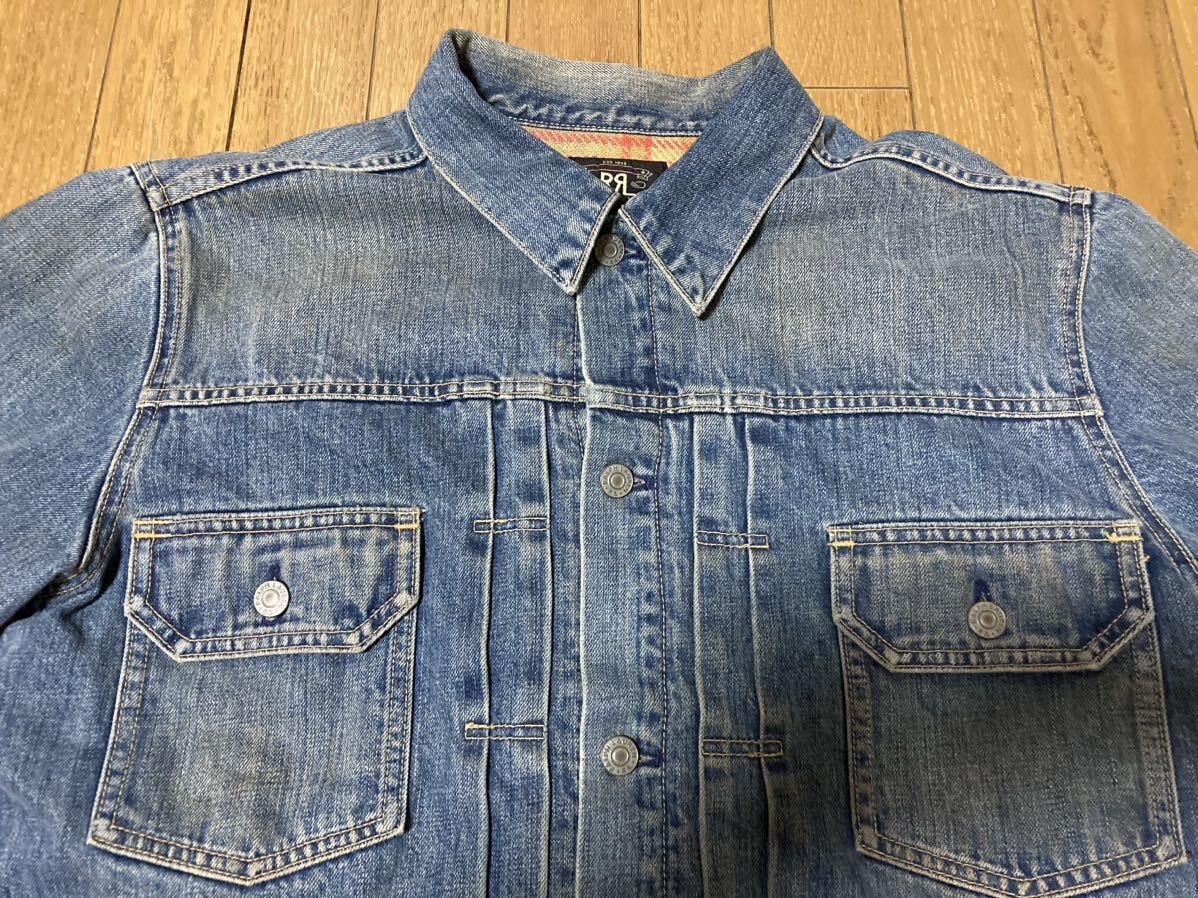 RRL 2nd デニムジャケット L セカンド ブランケット 507XX RRL 2nd デニムジャケット L セカンド ブランケット 507XX