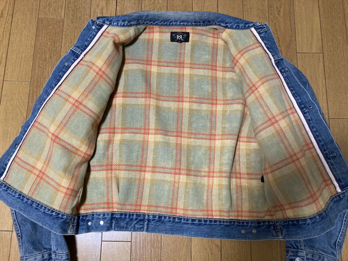 RRL 2nd デニムジャケット L セカンド ブランケット 507XX ラルフローレン ビンテージ_画像8