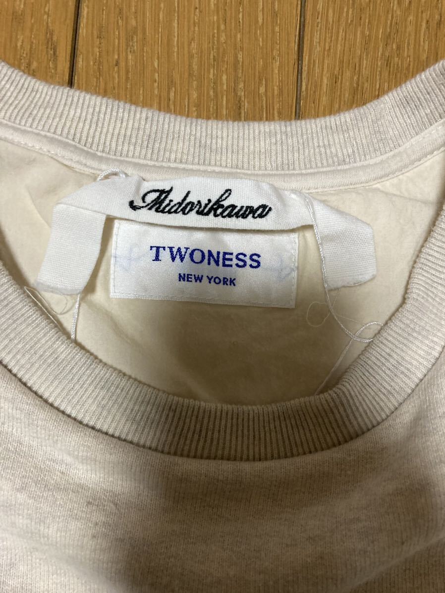 MIDORIKAWA × TWONESS CAGE SWEAT L ミドリカワ ジョンケージ MIDORIKAWA × TWONESS CAGE SWEAT L ミドリカワ ジョンケージ