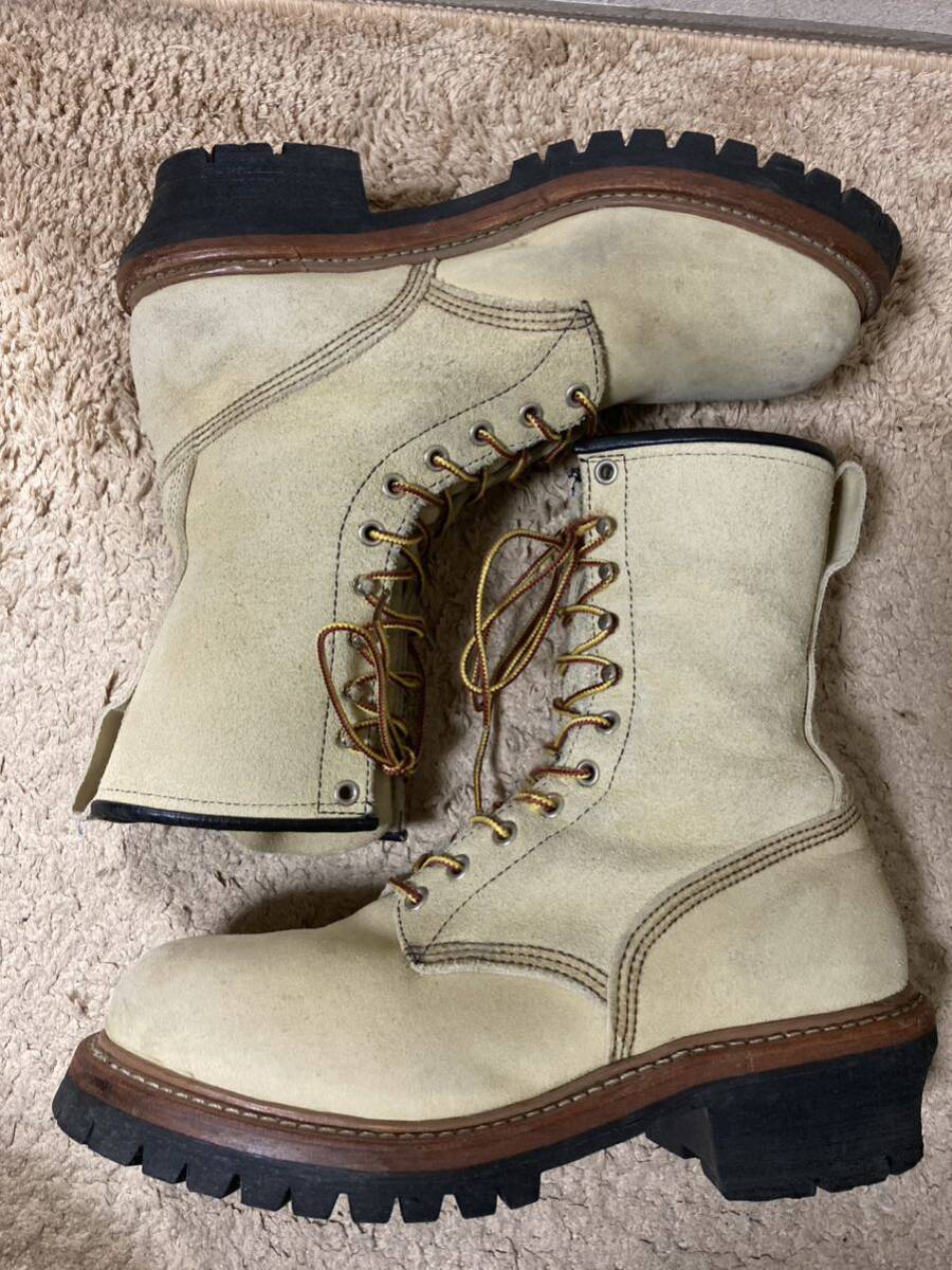 o*e様 RED WING レッドウイング 8211 スエード ロガーブーツ U RED WING レッドウィング 8211 LOGGER スエード ロガー ブーツ