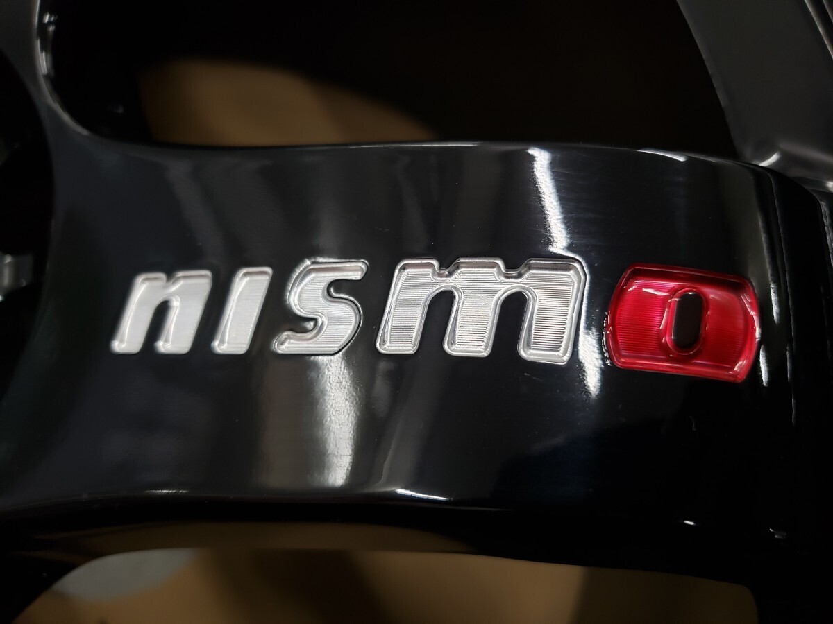 ニスモ nismo LM GT4 マシニングロゴ １8インチ10.5J+15 5H 4本セット 廃番 レイズ 鍛造 RAYSの画像3
