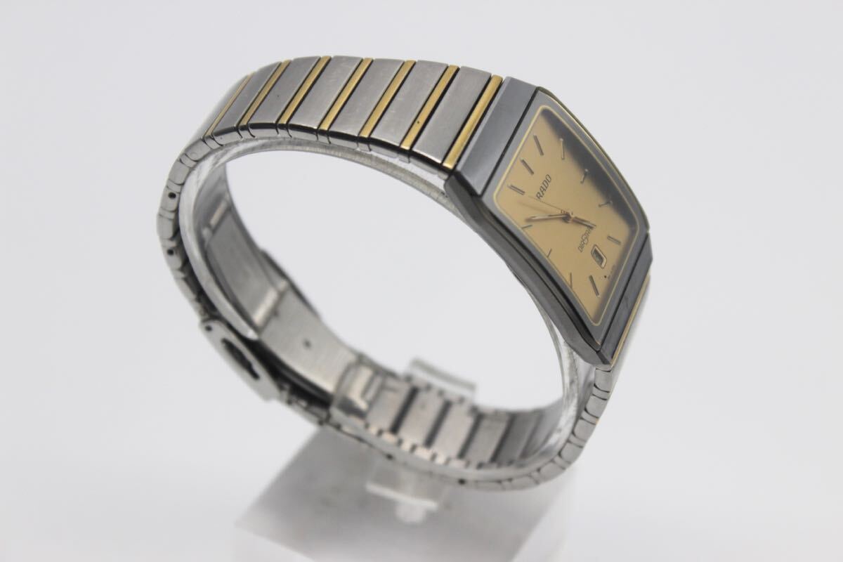 RADO ラドー　DIASTAR メンズ　腕時計　クォーツ　稼働中　スイス製　美品　_画像4