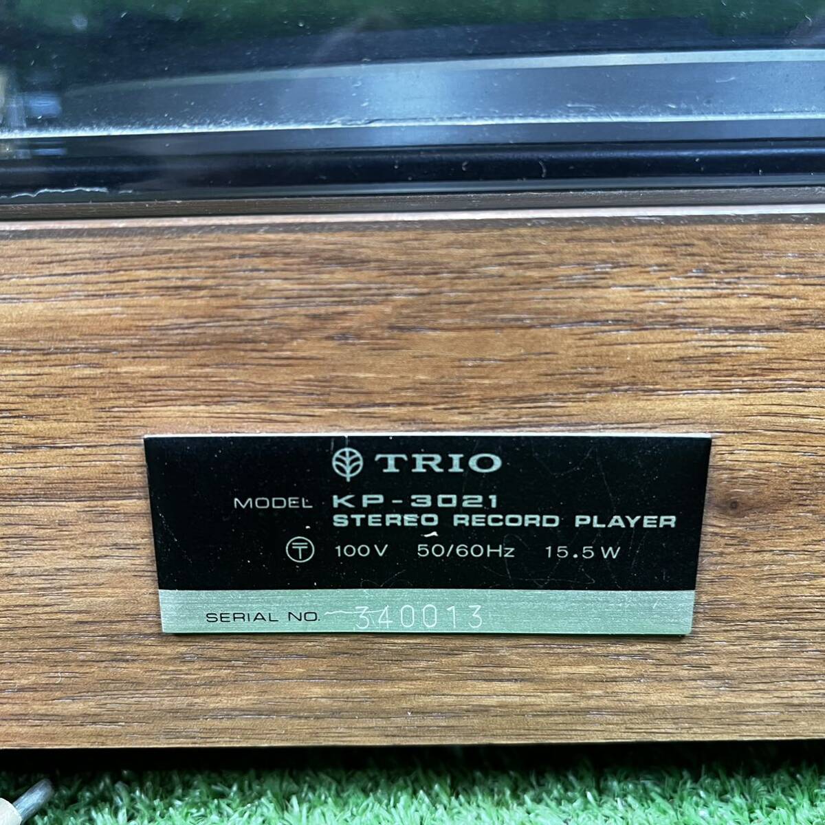 8-186】TRIO トリオ KR-3021 STEREO RECORD PLAYER ステレオ レコード プレーヤー ターンテーブル オーディオ機器の画像6