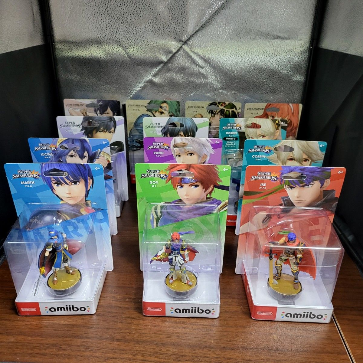 新品 amiibo 13体セット ファイアーエムブレム スマブラ マルス ロイ ルキナ カムイ