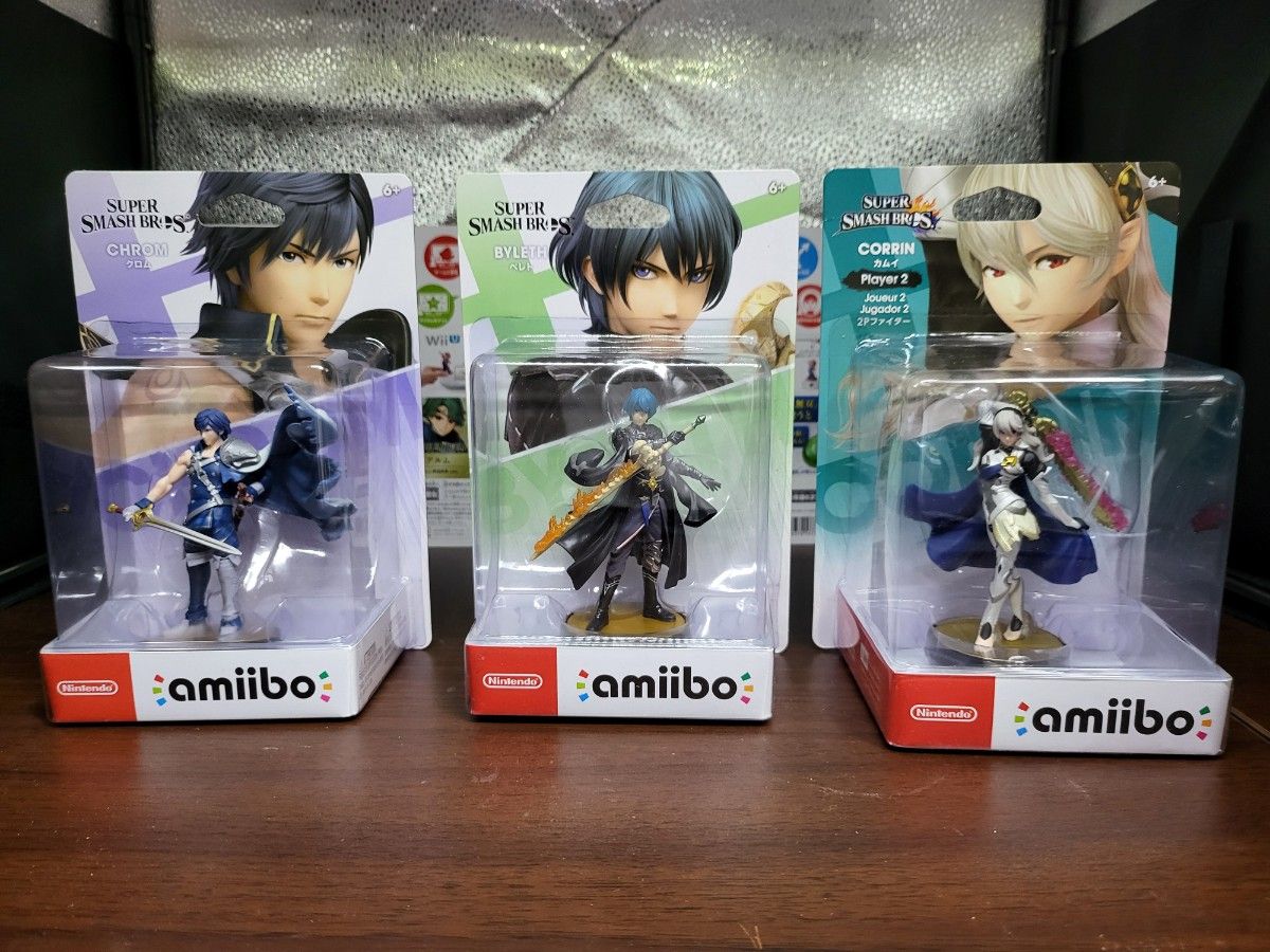 新品 amiibo 13体セット ファイアーエムブレム スマブラ マルス ロイ ルキナ カムイ