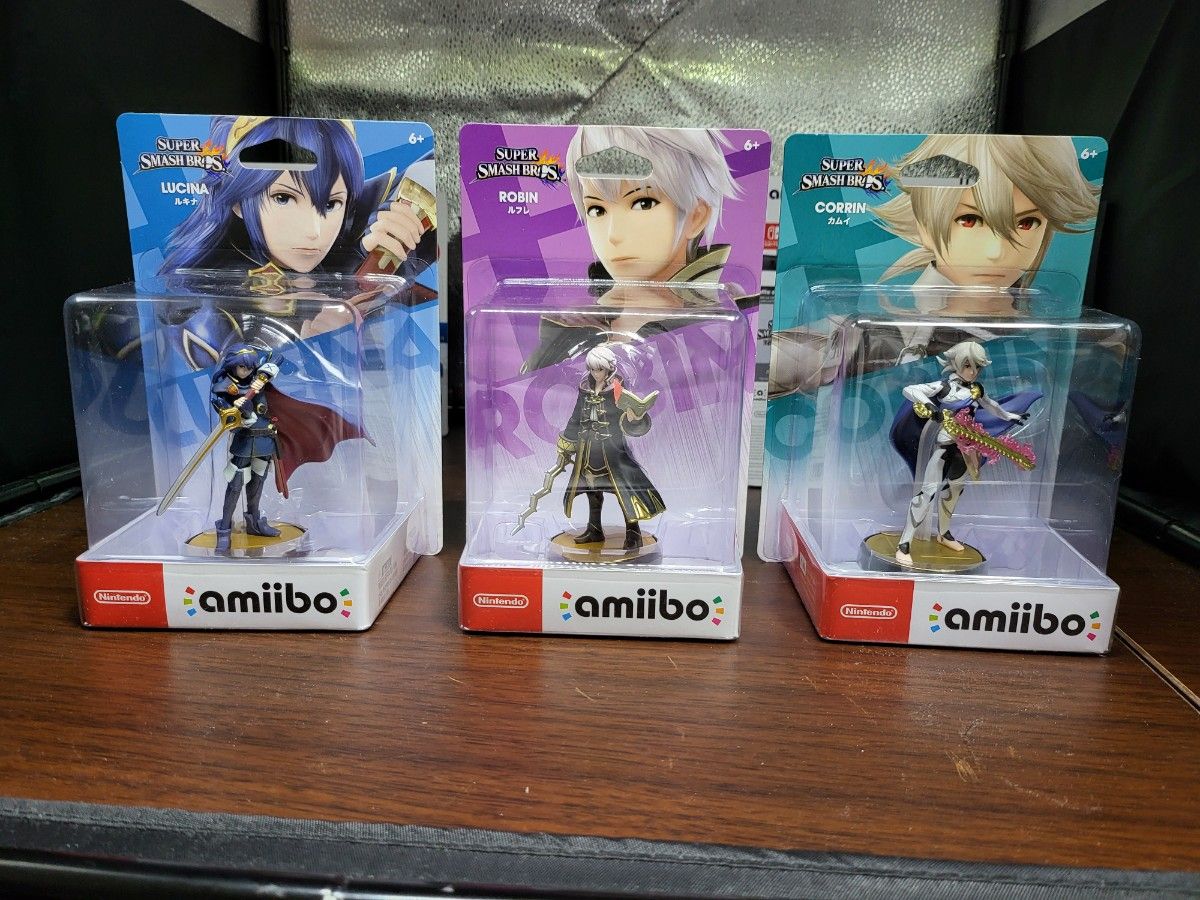 新品 amiibo 13体セット ファイアーエムブレム スマブラ マルス ロイ ルキナ カムイ