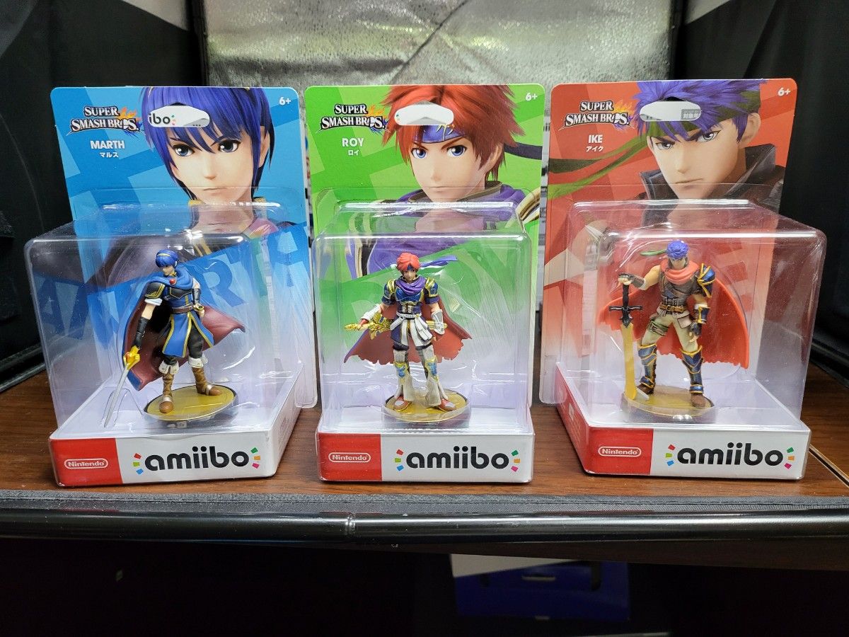 新品 amiibo 13体セット ファイアーエムブレム スマブラ マルス ロイ ルキナ カムイ