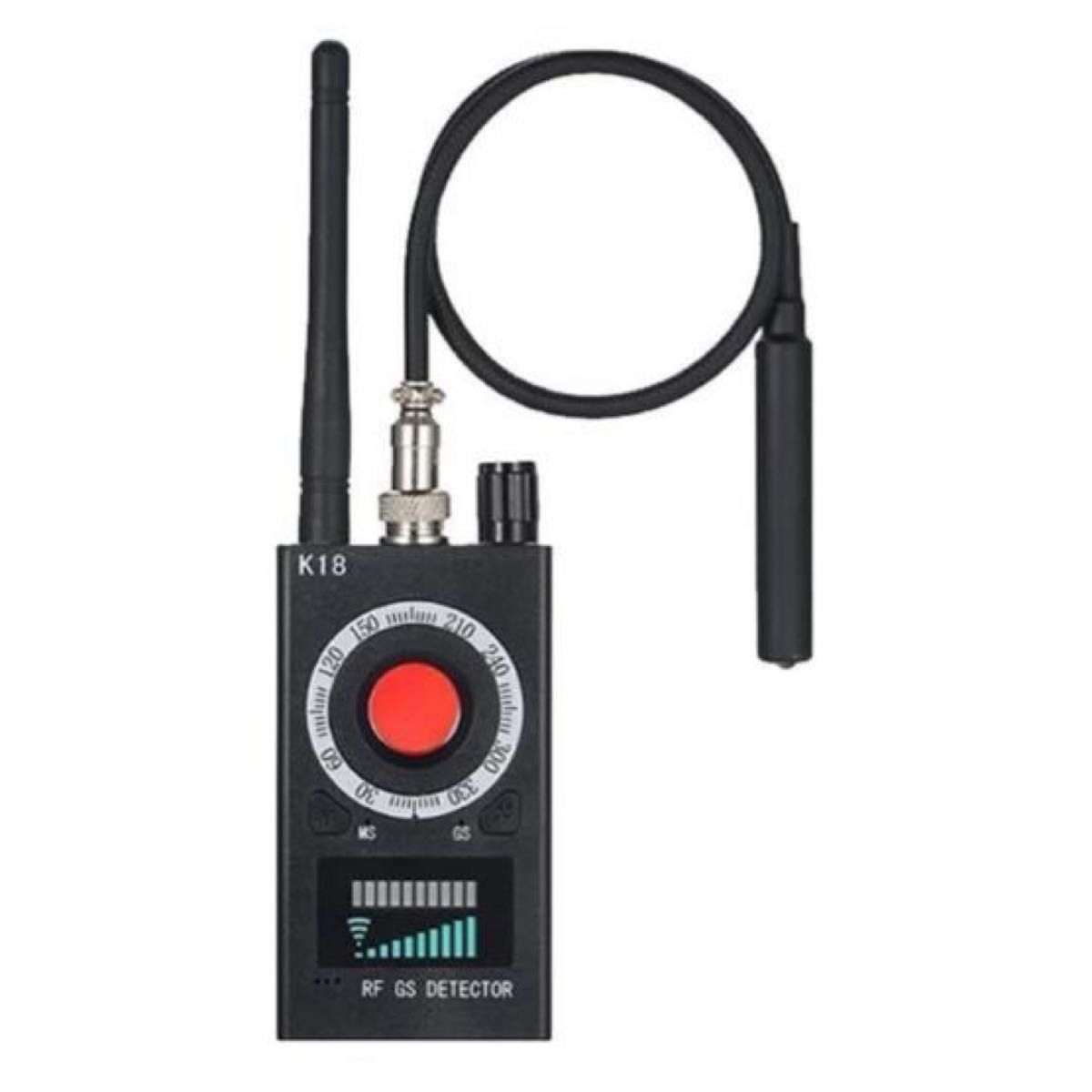 盗聴器発見機gps発見機は盗撮カメラ無線式盗聴器GPS発信機などを正確に検知できます。無音10段階感度調整高性能業務用レベル高感度