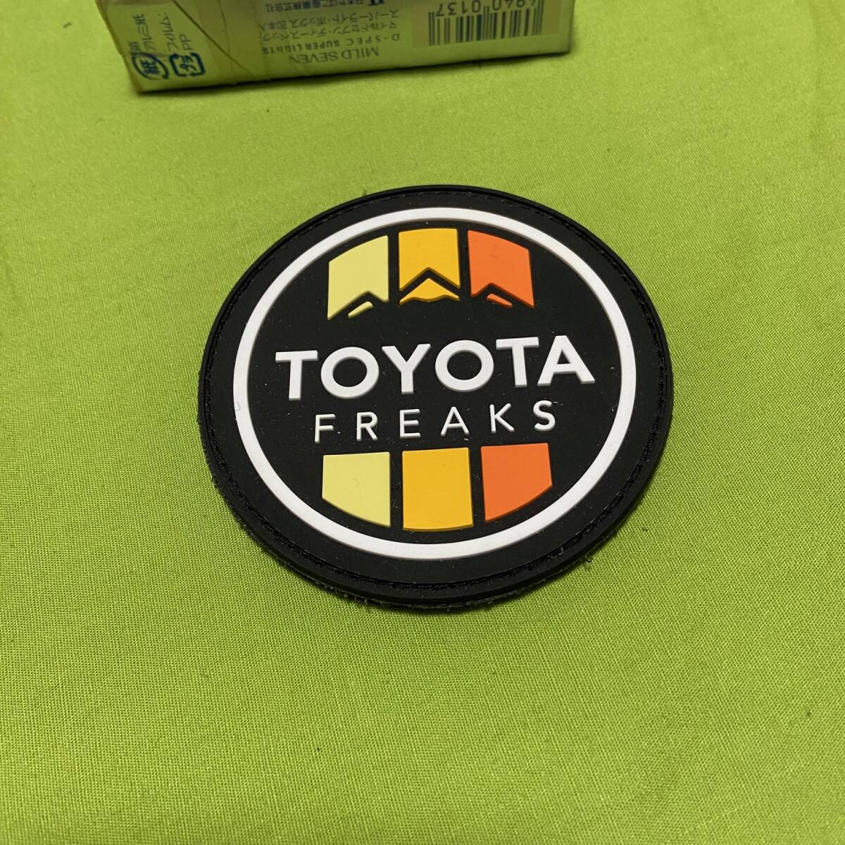 絶版　TOYOTA FREAKS 　レトロ　Circle 　パッチ　USDM トヨタフリークス　タンドラ　タコマ　ランクル　FJクルーザー　プラド_画像1