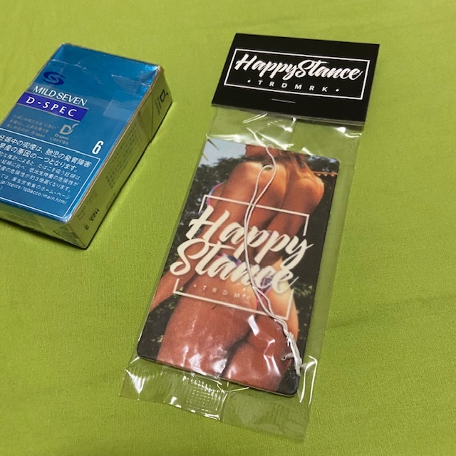 HAPPY STANCE ★02★ エアフレッシュナー USDM　ハッピースタンス_画像1