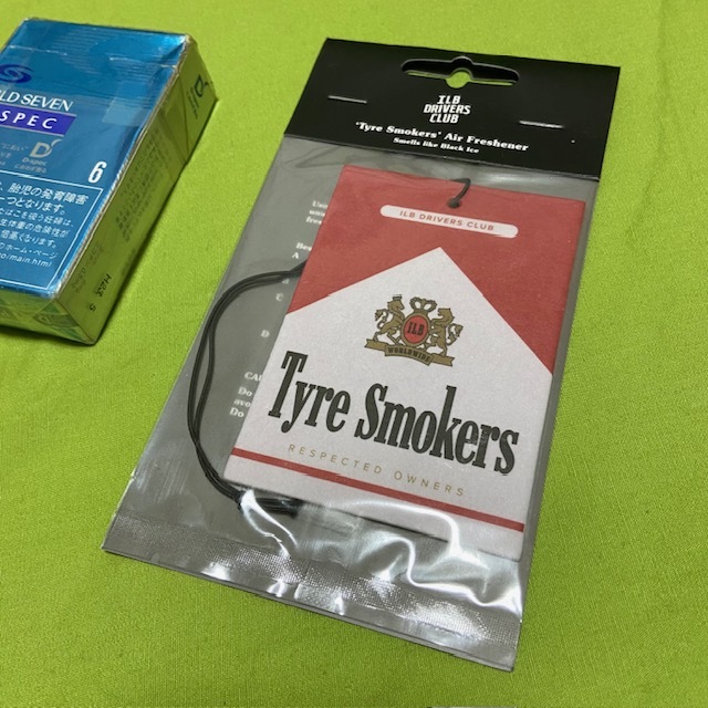 ILBドライバーズ クラブ★Tyre Smokers★エアフレッシュナー ILB Drivers Clubの画像1