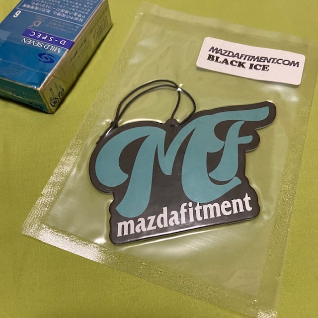 ELEGANT INITIALS■MazdaFitment.com■エアフレッシュナー 　USDM デミオ アテンザ cx3 cx5 mpv プレマシー マツダフィットメント マツダ_画像1