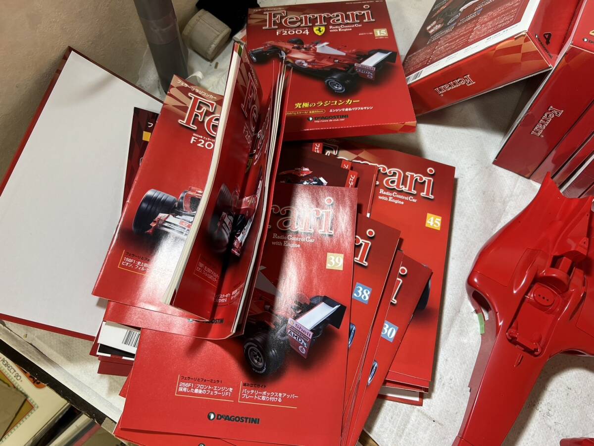 当時物　デアゴスティーニ　DEAGOSTINI　週刊　フェラーリ　ラジコンカー　1/8　FERRARI　組立済み　未完成　楽55_画像4