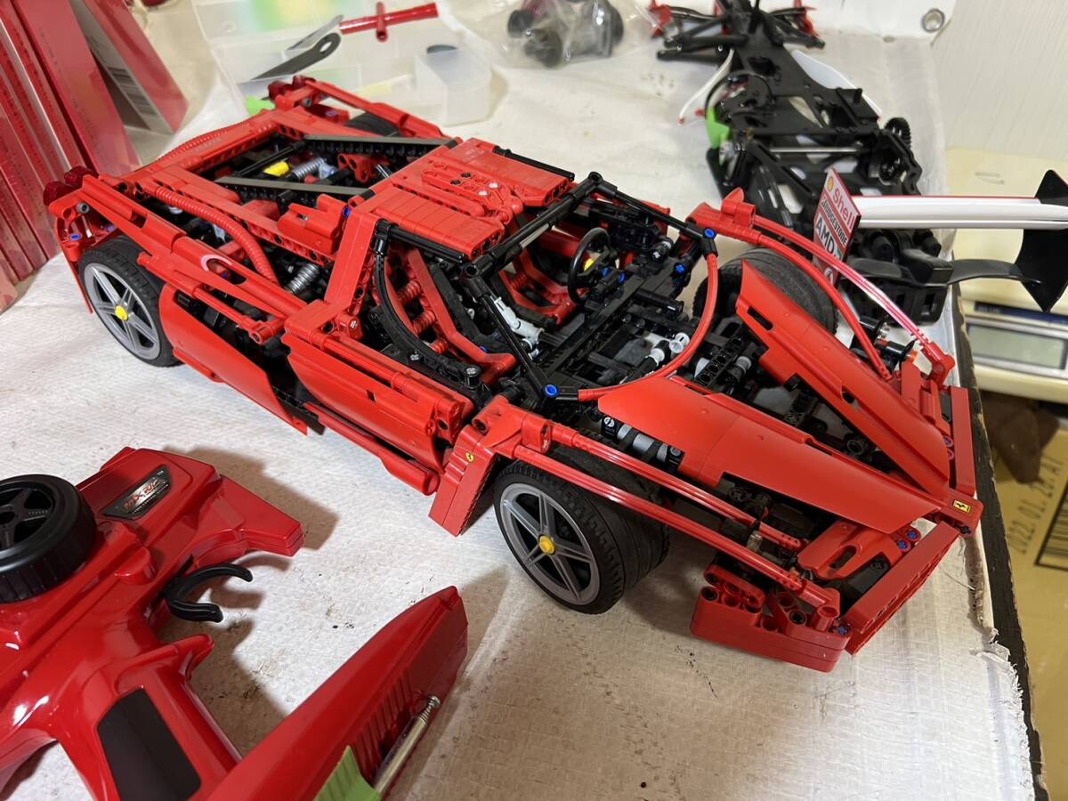 当時物　デアゴスティーニ　DEAGOSTINI　週刊　フェラーリ　ラジコンカー　1/8　FERRARI　組立済み　未完成　楽55_画像7