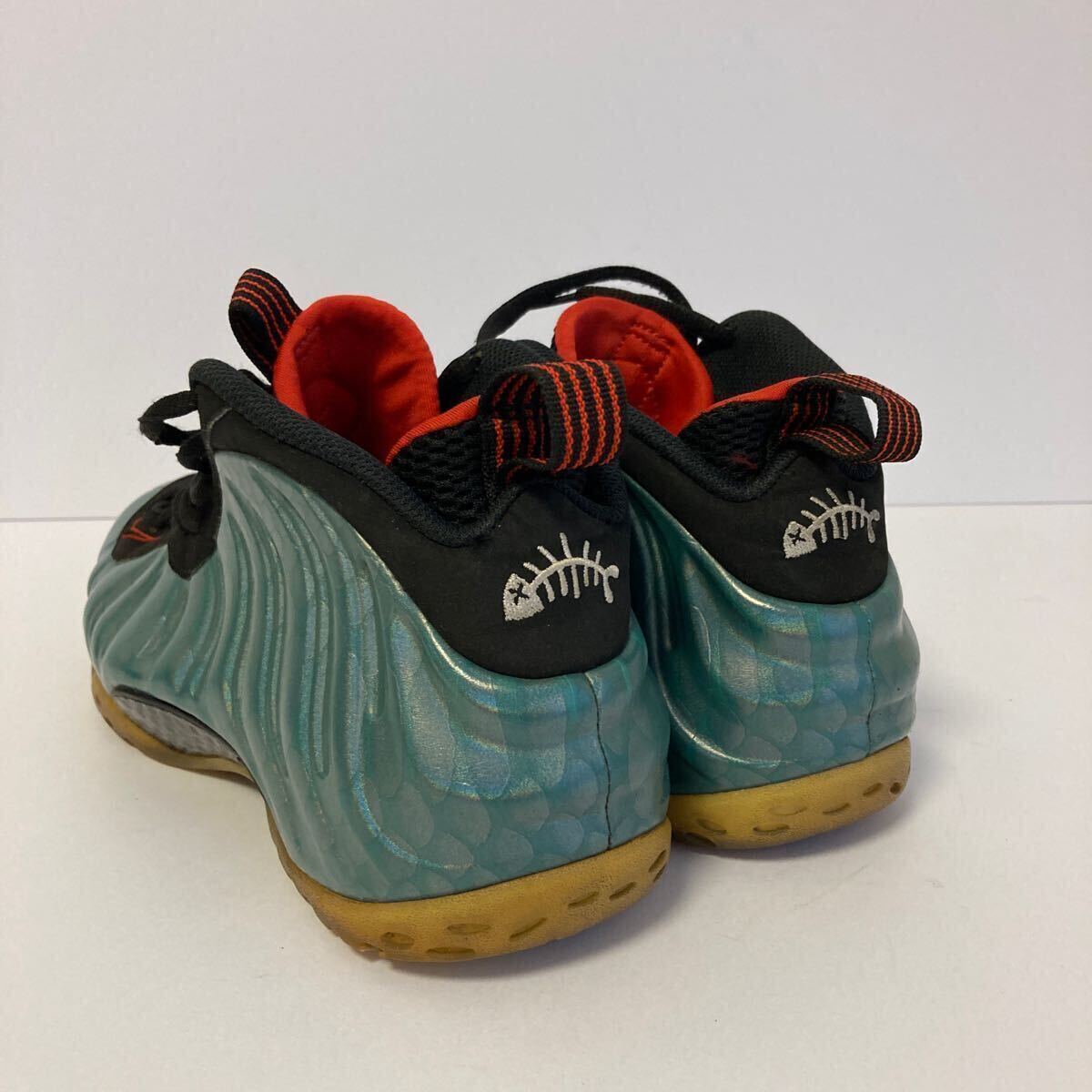 1円スタート売り切りNIKE AIR FOAMPOSITE ONE GONE FISHING'ナイキ エア フォームポジットワン プレミアム ゴーン フィッシング 26.5cm_画像3