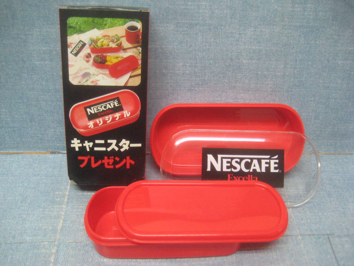 ☆未使用品 非売品 レトロ NESCAFE オリジナル キャニスター かなり昔の物 希少 ☆_画像1