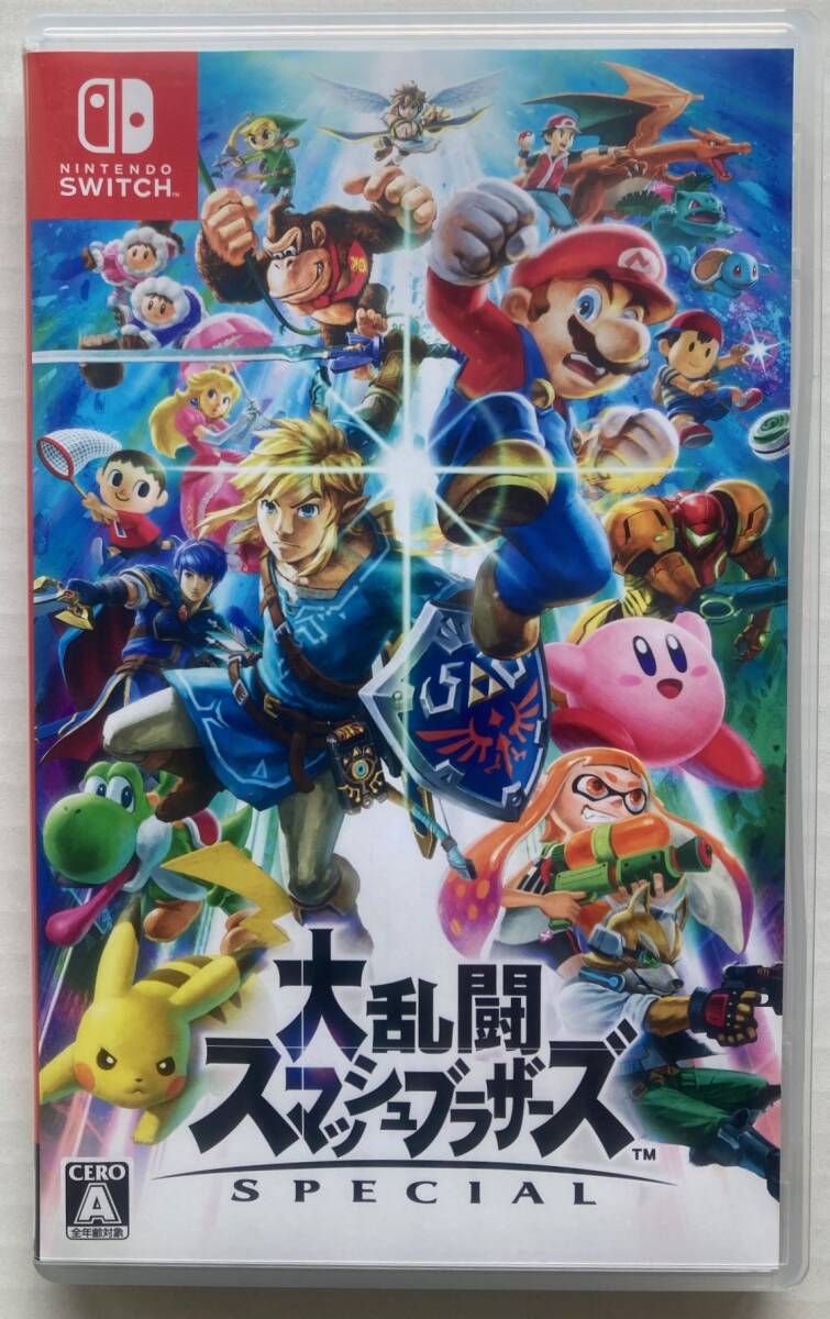 ニンテンドーswitch　大乱闘スマッシュブラザーズ SPECIAL Switch 美品_画像1