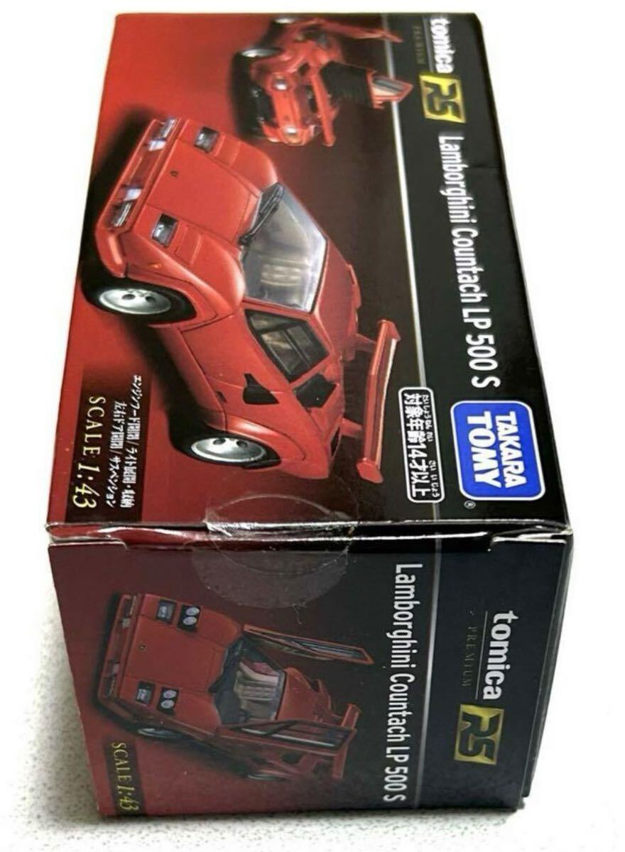即決　トミカ RS ランボルギーニ カウンタック LP500 S 1/43 未開封未使用 赤 レッド_画像5