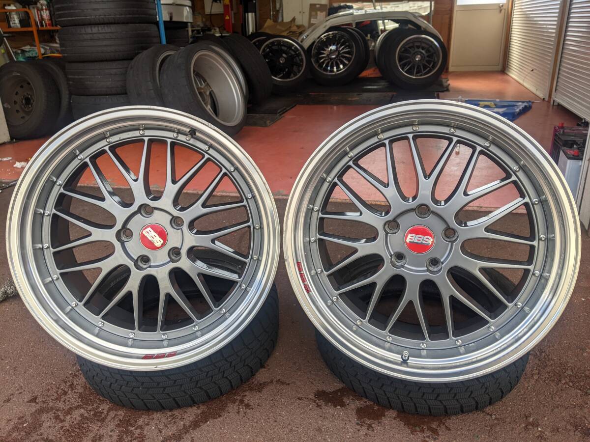 ★BBS LM風 段リム ステップリム 深リム メッシュ レクサス LS460 LS600 BMW ７シリーズ PCD120 ８．５J １０J 広島★ の画像1