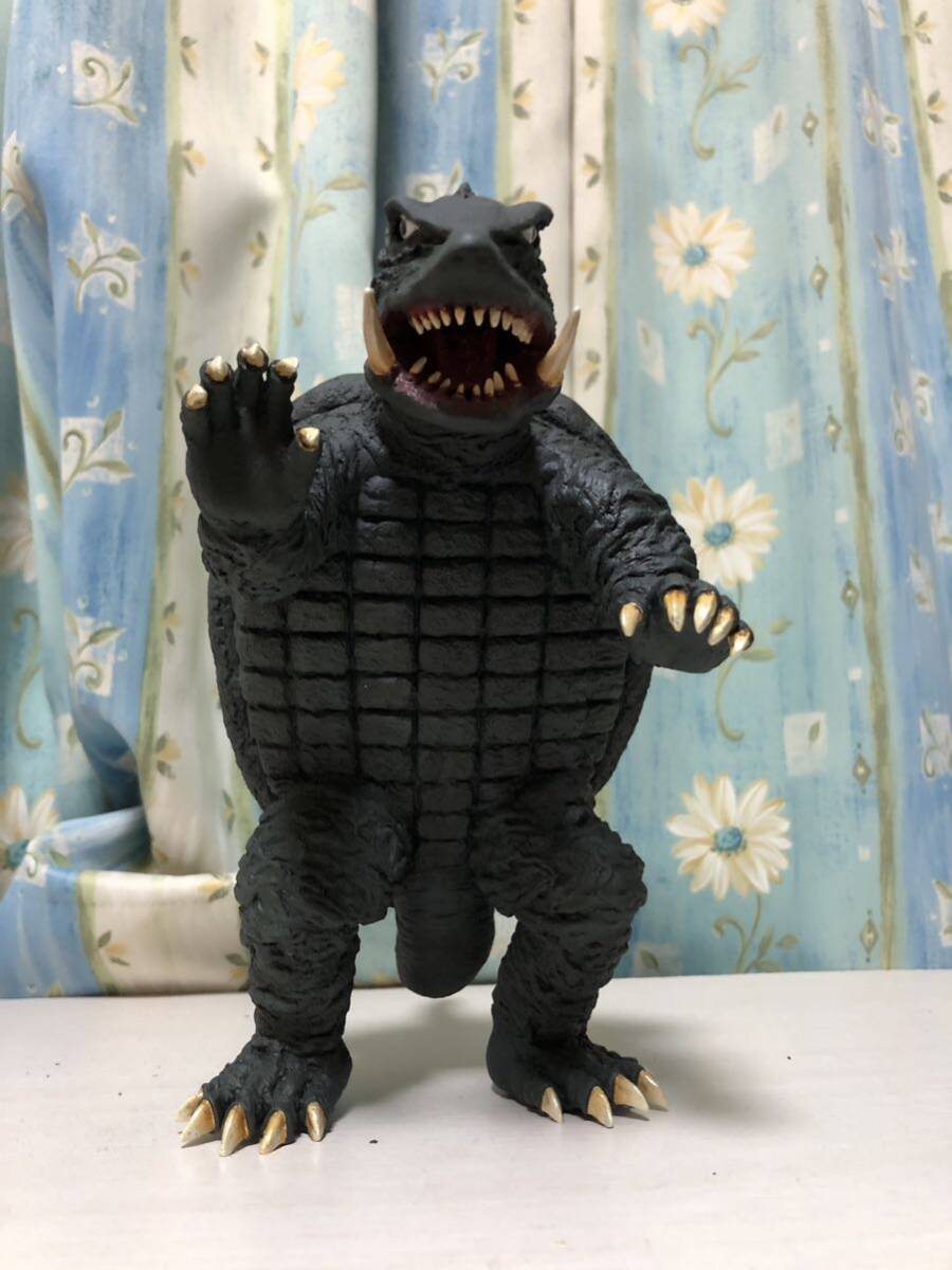 海洋堂 大怪獣ガメラ: ガメラ 1965 1/250 ソフビキット 復刻版 完成品_画像4