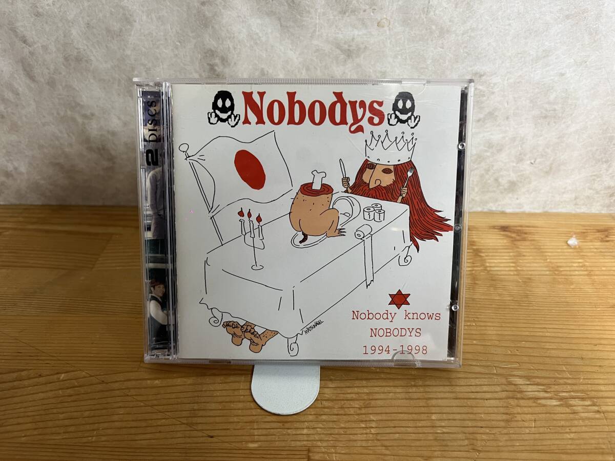A23◇2CD【nobodys / nobody knows nobodys 1994-1998】マキシマムザホルモン/Onry Tonight/夕凪/outlow/love me/HIP CAT'S RECORD/240331_画像1