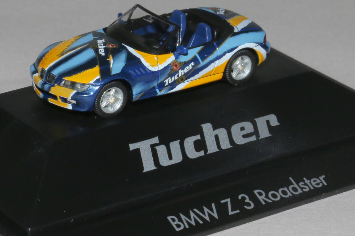 【激レア】1/87 BMW Z3 Roadster(E36) 1996 / 'Tucher' Art Car - Herpa_画像1