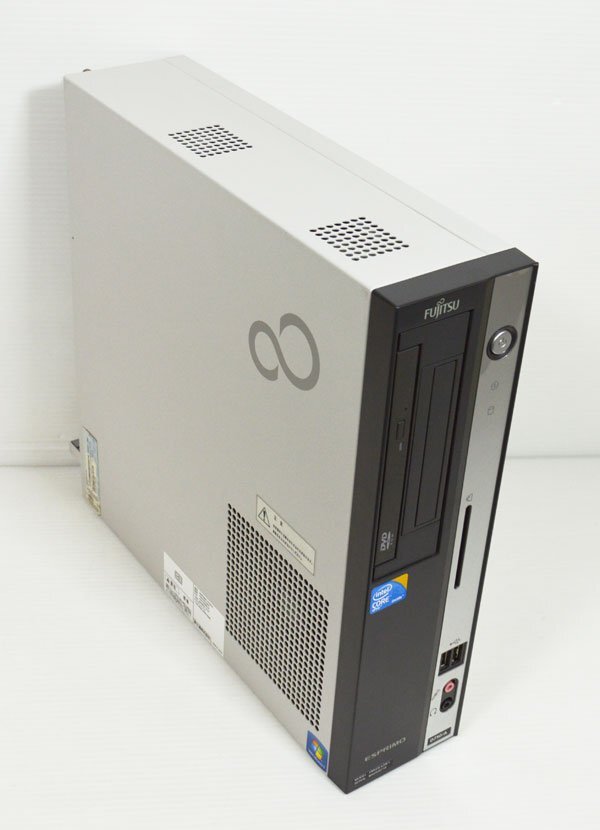 0720H Windows XP Pro SP3 インストール済み Core i5 650 3.20GHz SSD 64GB 搭載 メモリ 2GB デスクトップパソコン 富士通 ESPRIMO D750/A_画像3