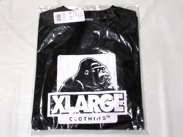 新品 XLARGE S/S Tee OG Mサイズ OGロゴ Tシャツ Black ブラック エクストララージ_画像3