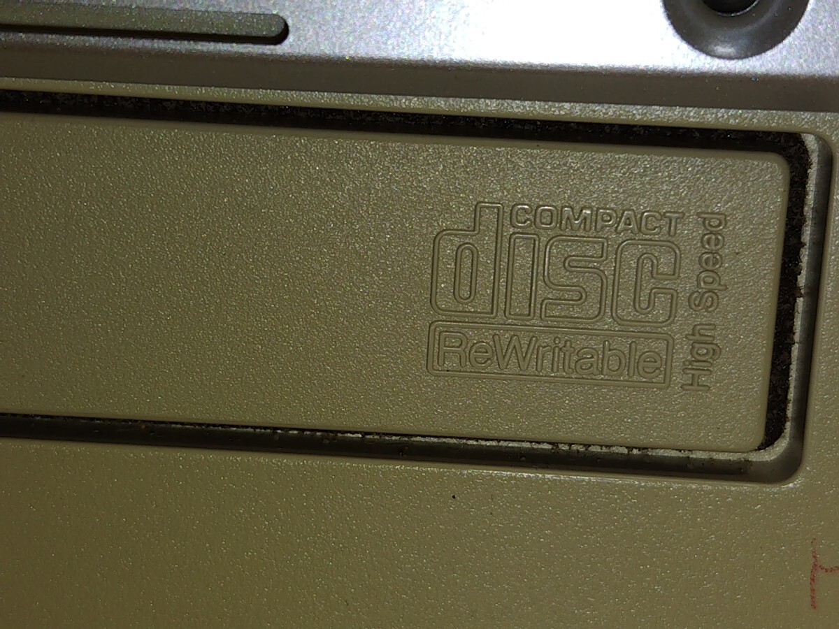 A1416 Logitec SCSI/USB CD-RW LCW-E1210BSU 通電確認済_画像7