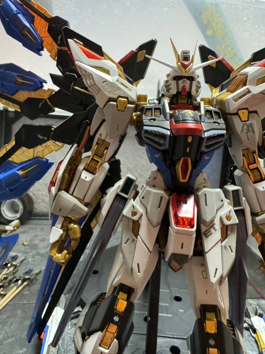 MGEX 1/100 ストライクフリーダムガンダム プラモデル [BANDAI SPIRITS]完成品_画像5