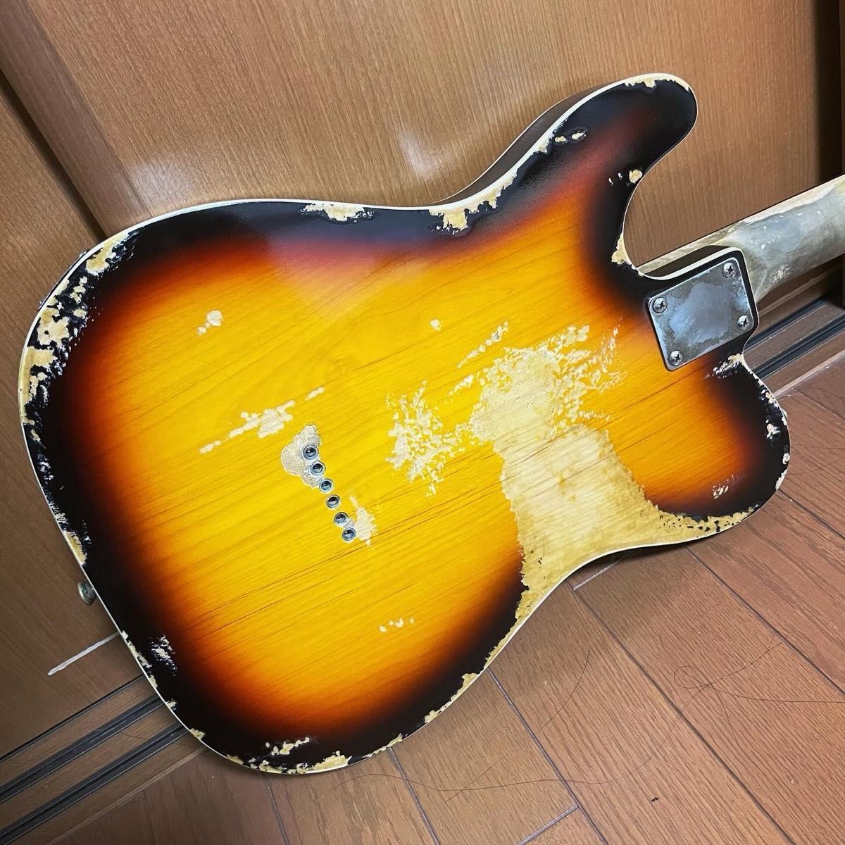 テレキャスター タイプ　ハードレリック&モディファイ バィンデング国産PU搭載telecaster