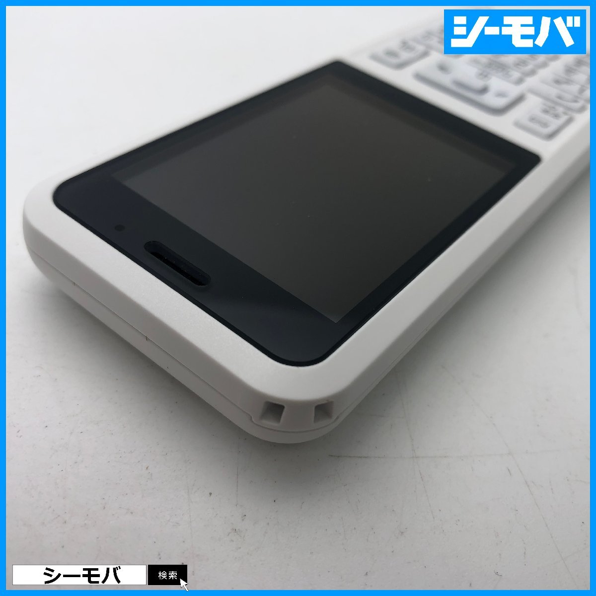 ガラケー 極美品 Y!mobile Simply 603SI ホワイト 4GLTEガラケー ワイモバイル RUUN13952の画像5