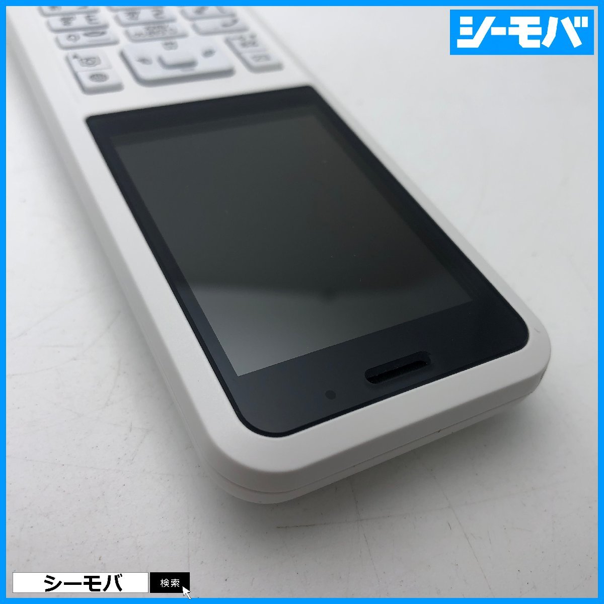 ガラケー 極美品 Y!mobile Simply 603SI ホワイト 4GLTEガラケー ワイモバイル RUUN13952の画像4