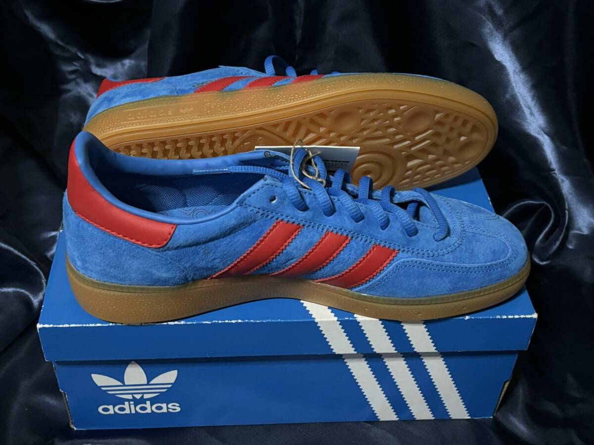 adidas Originals スニーカー 25cm 新品未使用 箱あり HANDBALL SPEZIAL ライトブルー アディダスオリジナルスの画像2