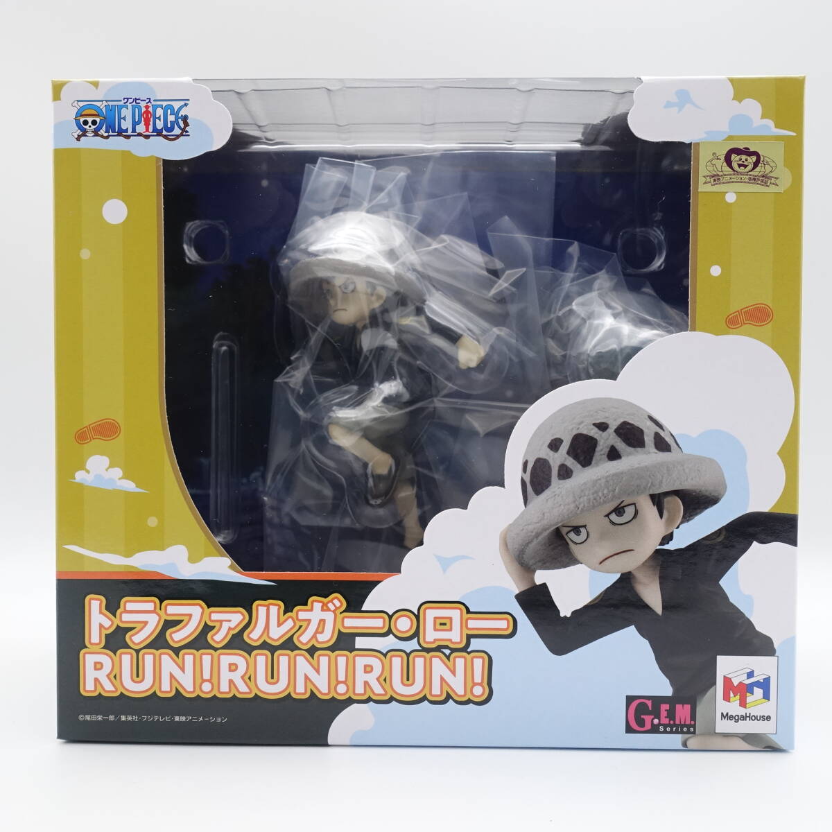 〇G.E.M.シリーズ ワンピース トラファルガー・ロー RUN！RUN！RUN！ フィギュア サイズ：全高約120mm 未開封 メガハウス ONE PIECE/2-2731の画像1