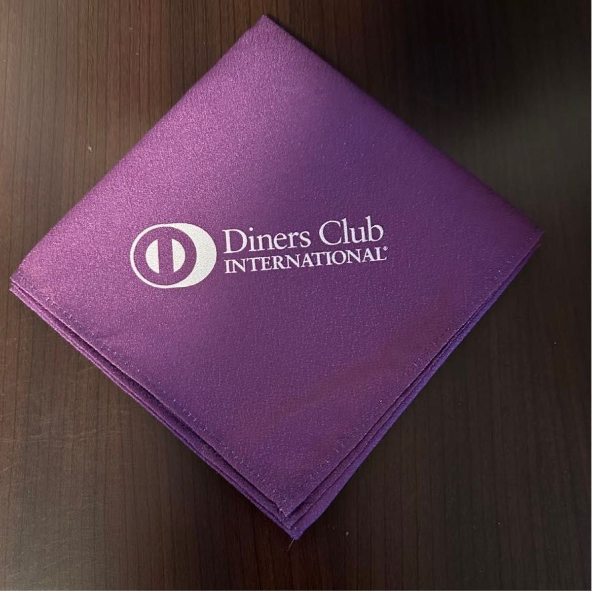 【Diners Card:ダイナースカード　ノベルティ　非売品　販促品　紫ノーブル　風呂敷】
