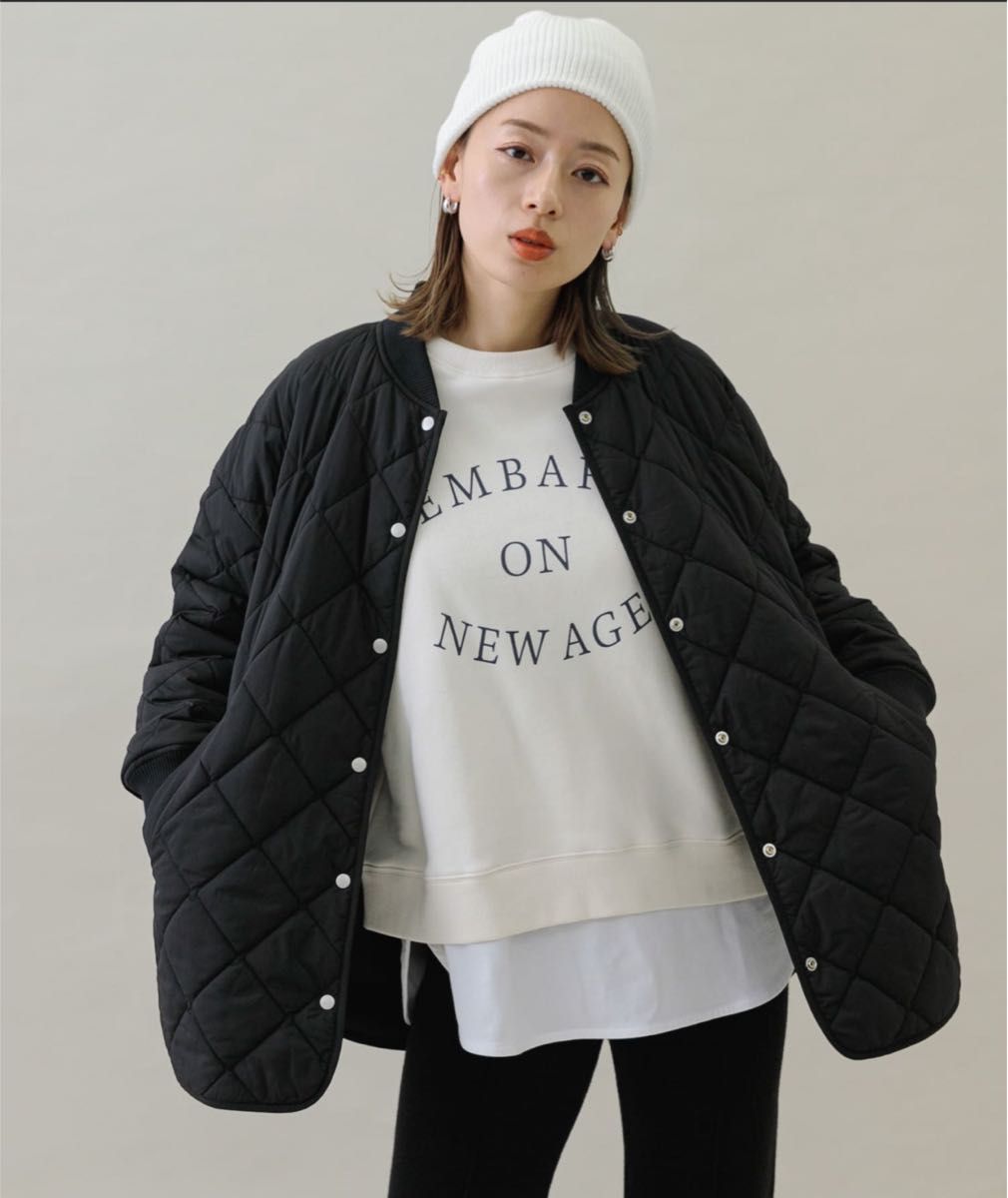 Sonny Label 『洗濯可』リバーシブルキルティングブルゾン Sonny Label 『洗濯可』リバーシブルキルティングブルゾン