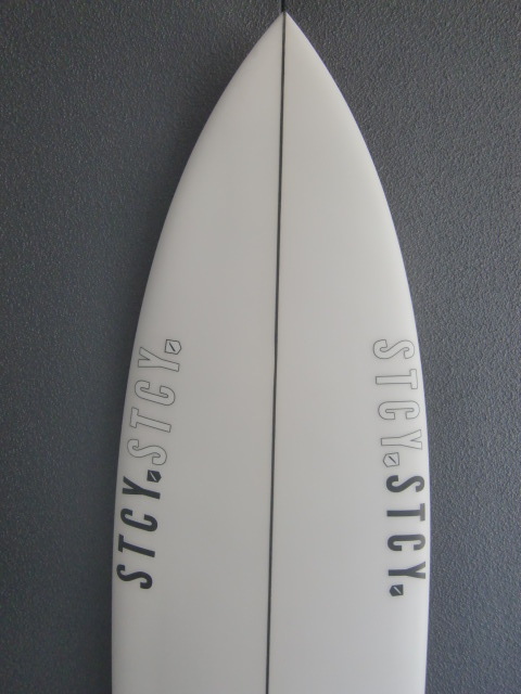 【未使用・都内手渡し】★STCY.CO Surfboard ROACHⅡ 6'1 SWALLOWS TAIL/ステーシー サーフボード ローチ2 スワローテイル/185.42センチ★の画像2