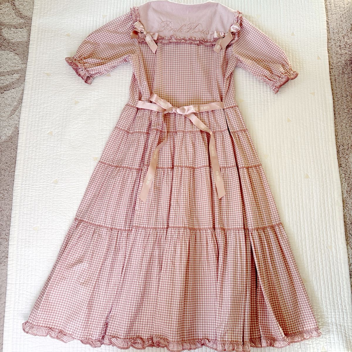 ピンクハウス 青木美沙子さんコラボ セーラーカラーワンピース ピンクハウス 青木美沙子さんコラボ セーラーカラーワンピース