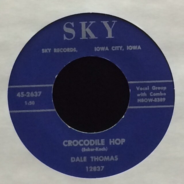 Dale Thomas - Crocodile Hop（７インチ） ロカビリー_画像1