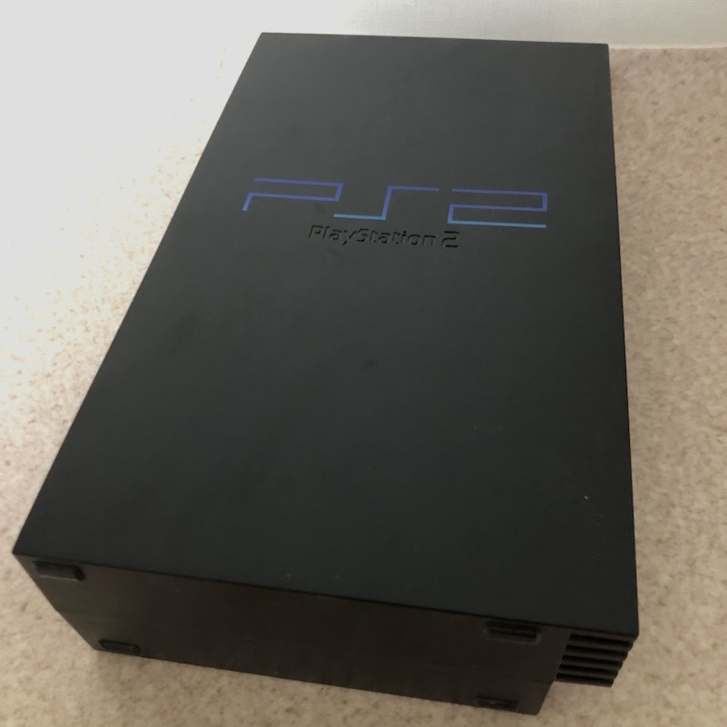 PS2 SCPH-3000 本体 ゲームソフト3個 訳アリ ジャンク扱い ＃E407の画像3