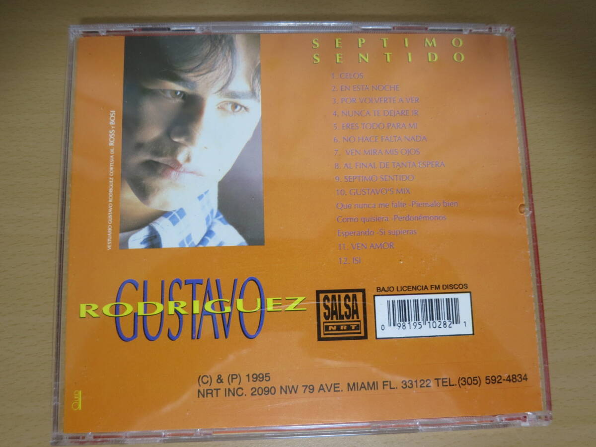 SALSA輸入盤CD GUSTAVO RODRIGUEZ SEPTIMO SENTIDO (NRT INC. NRTCD-1028)_画像3