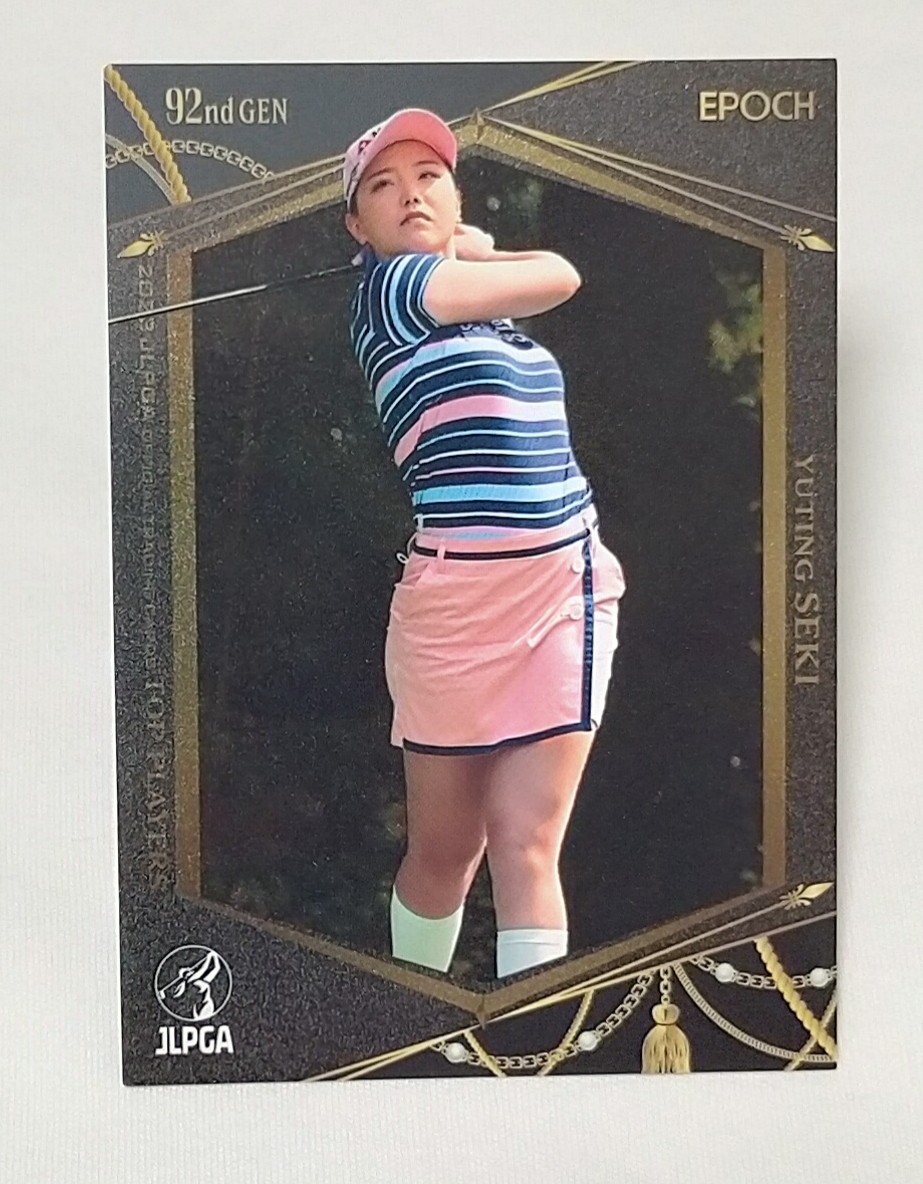 セキユウティンEPOCH 2023 JLPGA OFFICIAL TRADING CARDSTOP PLAYERSレギュラーカード女子ゴルフ_画像1