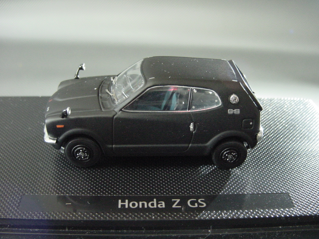 ☆　 Honda Z 1970 GS FLAT BLACK EBBRO ホンダ Z GS フラットブラック　エブロ 　1/43　☆_画像3