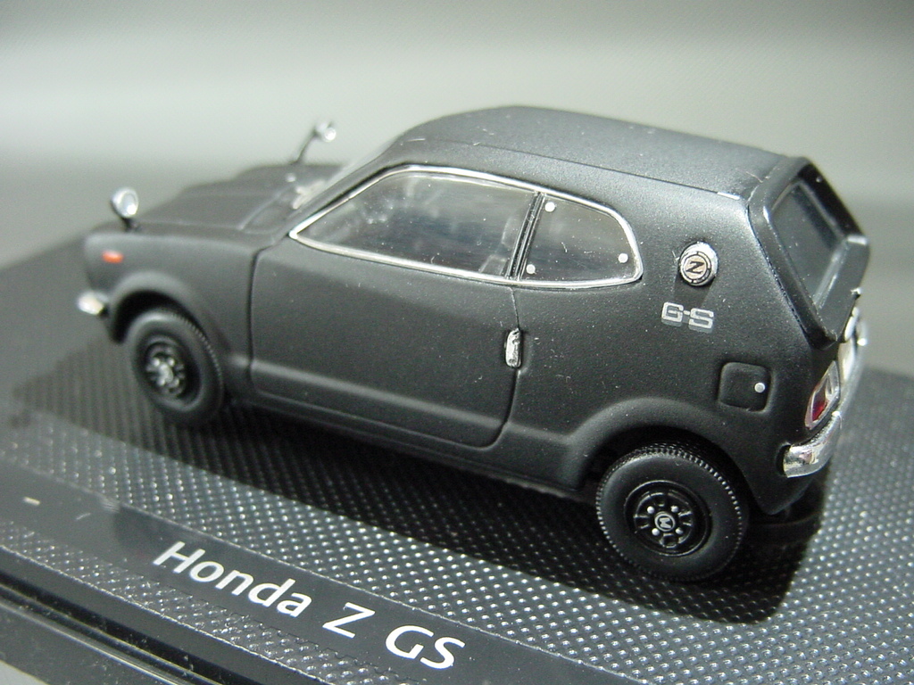 ☆　 Honda Z 1970 GS FLAT BLACK EBBRO ホンダ Z GS フラットブラック　エブロ 　1/43　☆_画像4