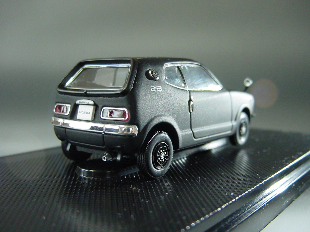 ☆　 Honda Z 1970 GS FLAT BLACK EBBRO ホンダ Z GS フラットブラック　エブロ 　1/43　☆_画像6
